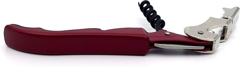 Pulltap's Genuine Classic 500 LEFT-HANDED Waiter's Corkscrew – Double-Hinged Wine Key with Hinged Foil Cutter – Patented Design – Made in Spain – Bordeaux (Burdeos) - Image 3